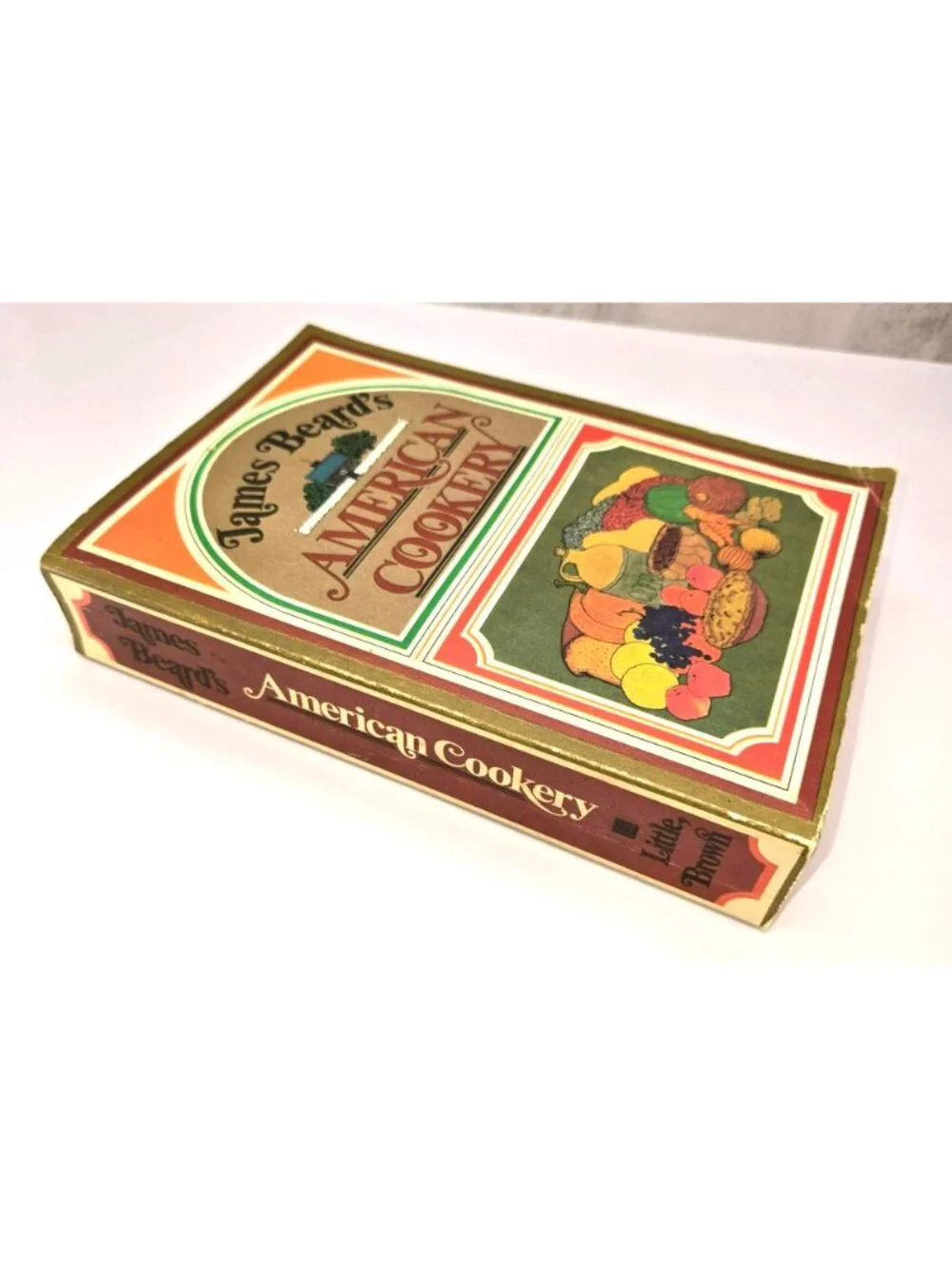 James Beards American Cookery Vintage Book Cookbook 1972 Little Brown CM2303